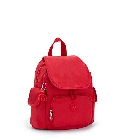 Kipling City Pack Mini Sırt Çantaları Kırmızı | TR 1728SG